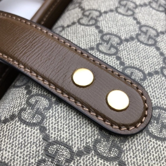 First bag ru 1955 handle bag Horsebit GUCCI small top 0730